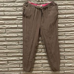 Boden Viscose Lightweight Pants Trousers Grey Womens 6